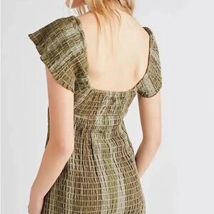 NWT Free People Tropical Feel Mini Dress